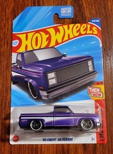 Hot Wheels - 83 CHEVY SILVERADO - DOLLAR GENERAL EXCLUSIVE - PURPLE - HYY24