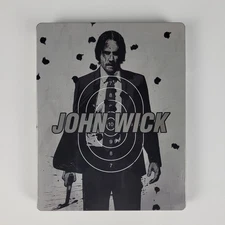 John Wick Blu-ray DVD Steelbook Best Buy Exclusive Collector’s Edition Action
