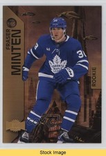 2023 Skybox Metal Universe Rookies Gold Spectrum FX Fraser Minten #165 READ 1qh9