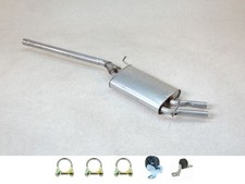 KLARIUS Mitteltopf NEU für Audi A4 B6 B7 1.8 T + Avant + Cabrio Auspuff + Anbaut