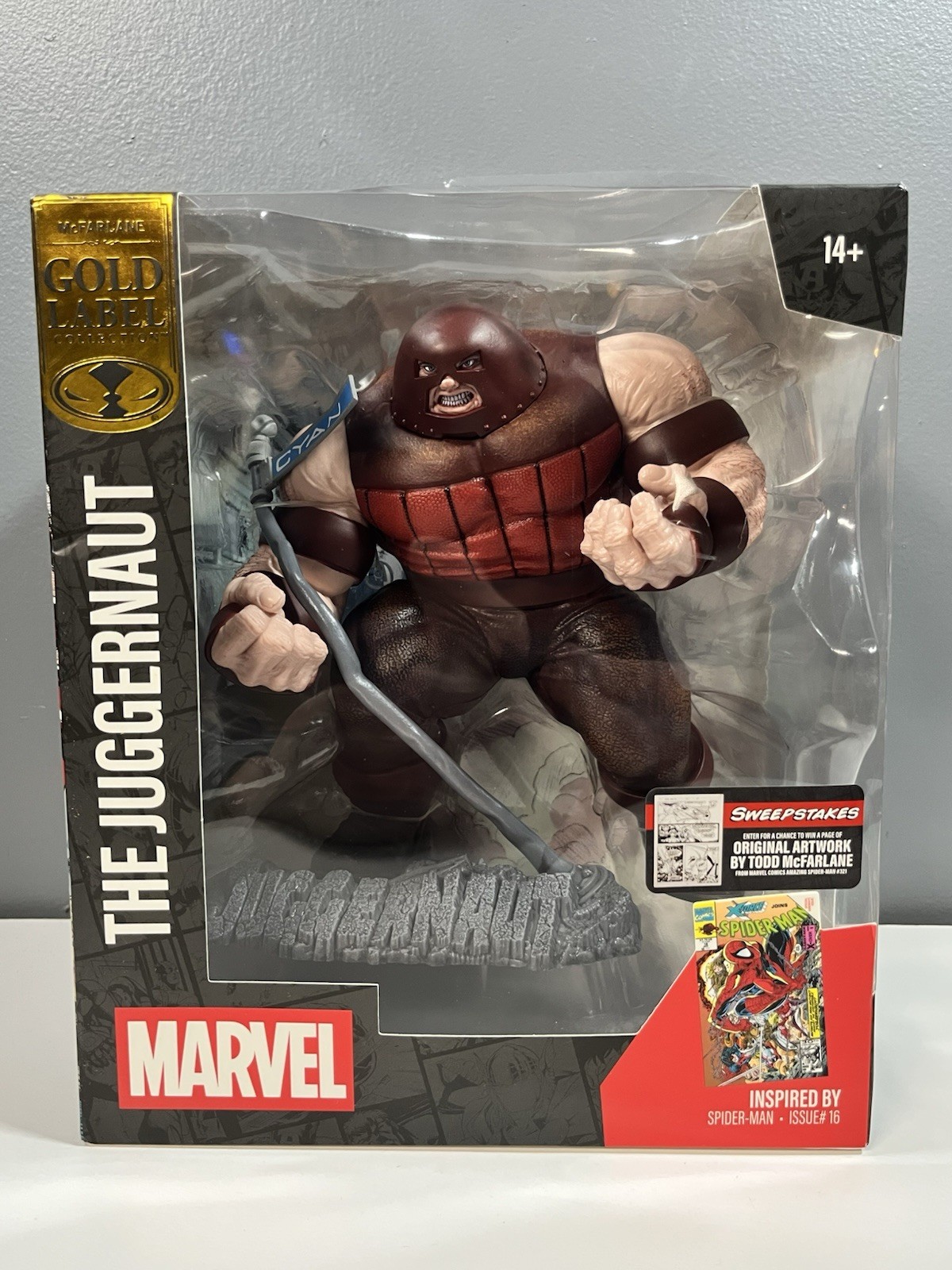 Marvel Collection 1:10 Juggernaut Statue Gold Label New In B