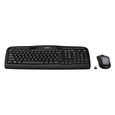 Logitech MK335 Quiet Wireless Keyboard & Mouse Combo Black/Silver