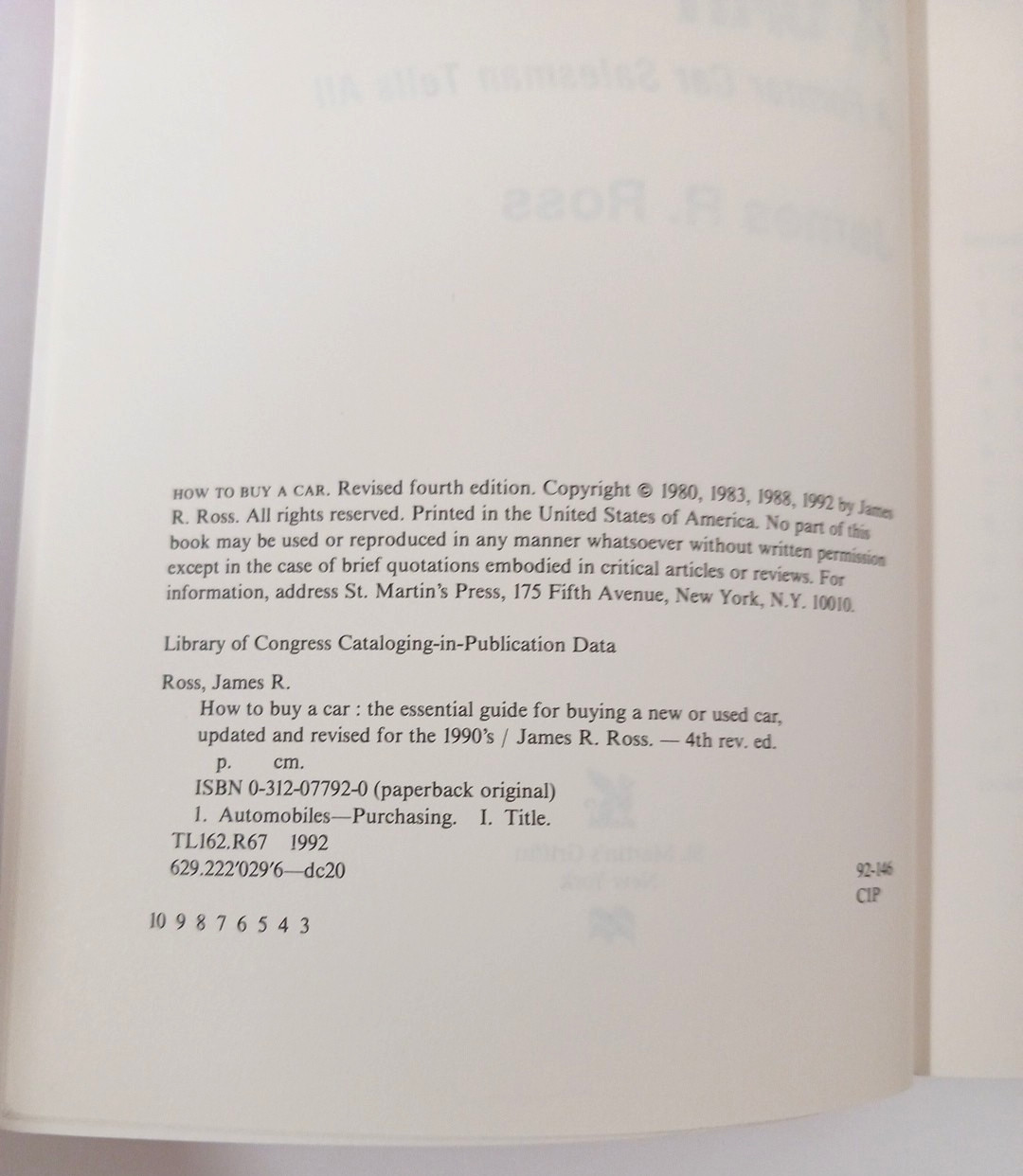 VTG How to Buy a Car - Consumer Guide, Negotiating Edge, Bargaining Power
