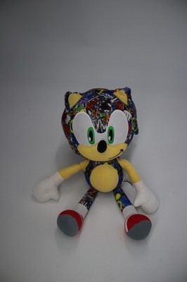 Sonic The Hedgehog Sticker Bomb 18' Plush SEGA soft toy