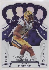 2020 Chronicles Draft Picks Crown Royale Mirror Purple 21/25 Grant Delpit #8 x5u