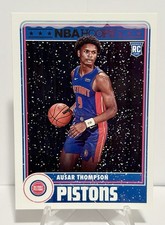 2023-24 Ausar Thompson RC NBA Hoops Winter #293 Rookie Detroit Pistons