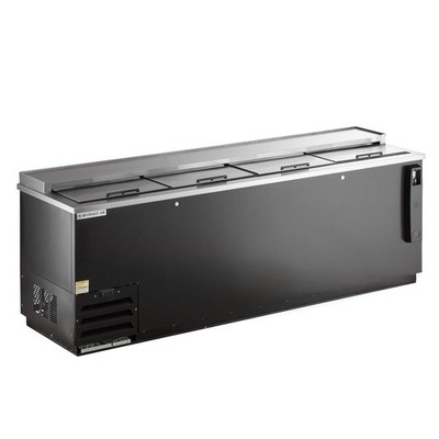 Beverage-Air DW94HC-B 95'' Black Deep Well Bottle Cooler