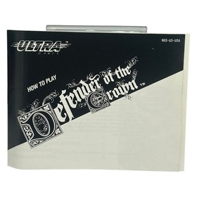 Defender of the Crown (Nintendo NES, 1989) Authentic Complete w/ Manual Tested