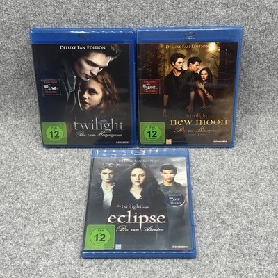 [Blu-ray] The Twilight Teile 1-3 | Zustand Sehr Gut