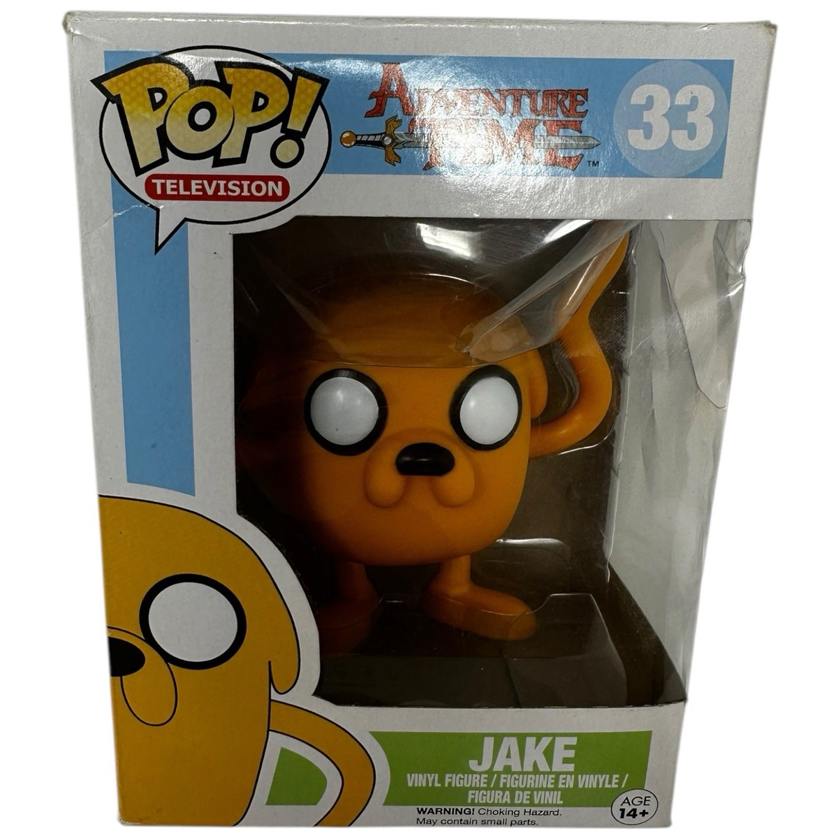 Funko Pop! Vinyl: Adventure Time - Jake the Dog #33 w/Box