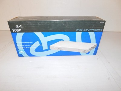 ^^ 3COM OFFICE CONNECT SWITCH 5 3C16793 - NEW (PLM65)