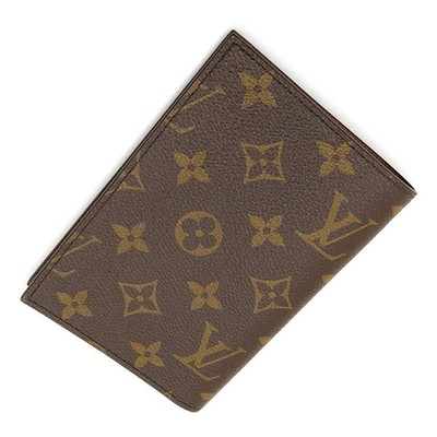 Louis Vuitton Brown Monogram Passport Cover W/Box