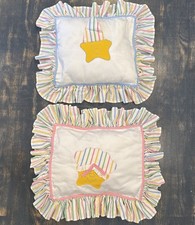 Vintage 1982 Teddy Beddy Bear Crib Accent Pillows Nursery Baby Morgan Bedding