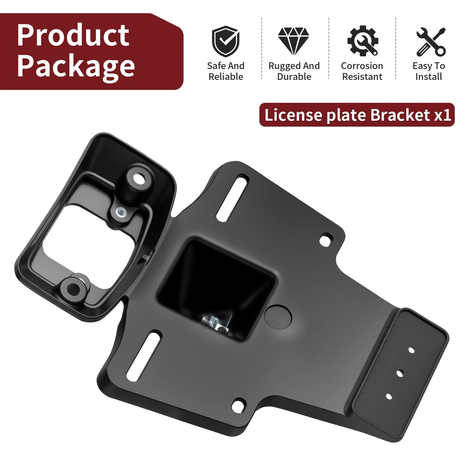 Soporte de matrícula para Honda XR250L XR650L 1991 1992 1993 -2024 84701-KV6-670 Foto 2 de 4