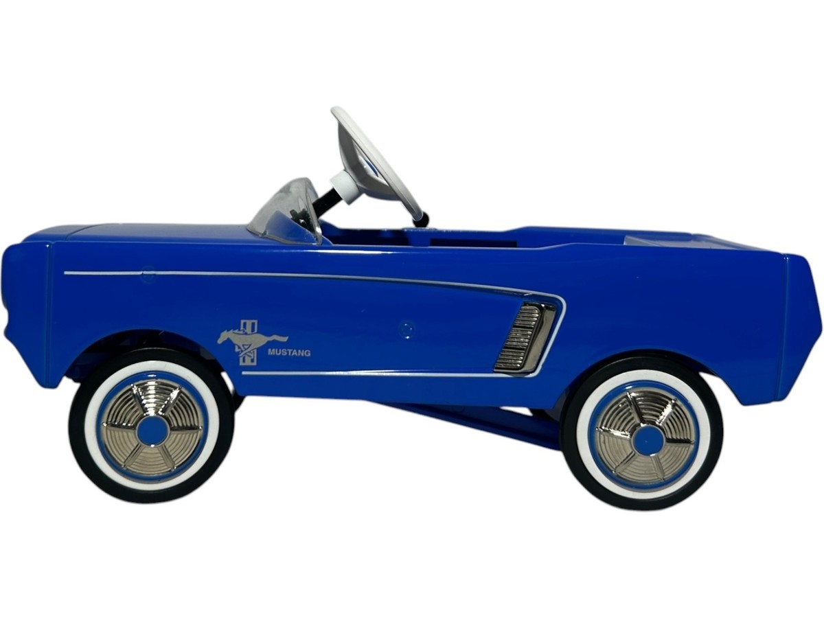 Kiddie Car Classics 青 ミニカー Hallmark Kiddie Car Classics 1965 Ford Mustang LTD Miniature Pedal