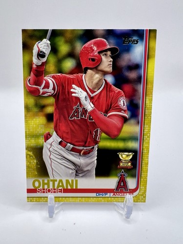 2019 Topps Series 1 Shohei Ohtani #250 Yellow Rookie Cup - SSP