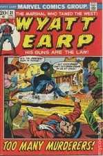 Wyatt Earp #31 VG 1972 Stock Image Low Grade