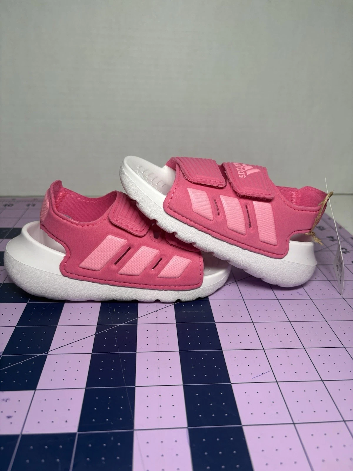 Adidas Sandalo Altaswim 2.0 Bambini Ragazze Taglia 7k Fucsia