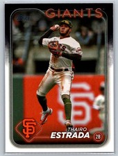 2024 Topps #290 Thairo Estrada - San Francisco Giants