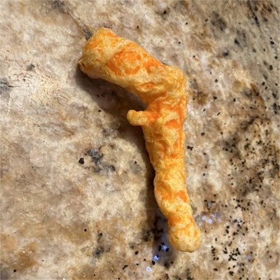 Legendary  Second Amendment Snack    Cheeto Shaped Like a Gun  