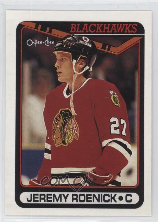 1992-93 O-Pee-Chee Jeremy Roenick #383 HOF 0b3