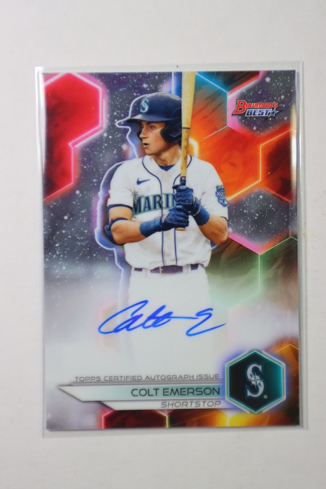 2023 Bowman's Best Colt Emerson Auto #B23-CE Seattle #1 Prospect