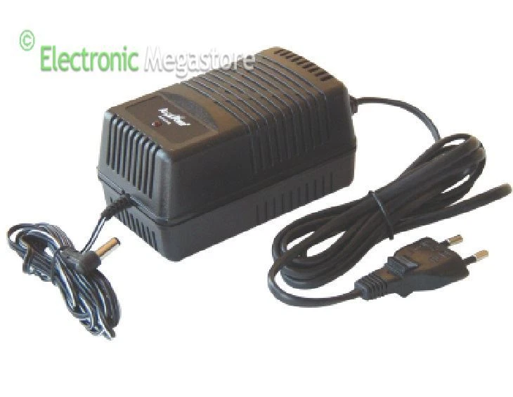 ALCAPOWER-GBC ALIMENTATORE UNIVERSALE ALTERNATO AC/AC 9-12-15-18-24V PER MIXER RADIOMICROFONI