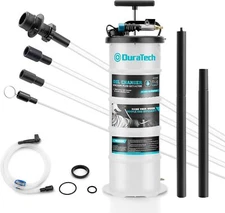 DURATECH 6.5L Oil Extractor Pump Pneumatic/Manual, Fluid with Pipe... 