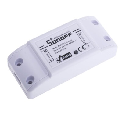 Smart Schalter Sonoff Basic R2 WiFi 10A 2200W Fernbedienung Smart Haus eWeLink