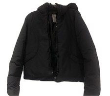 Super Warm Black Firetrap Bomber Jacket