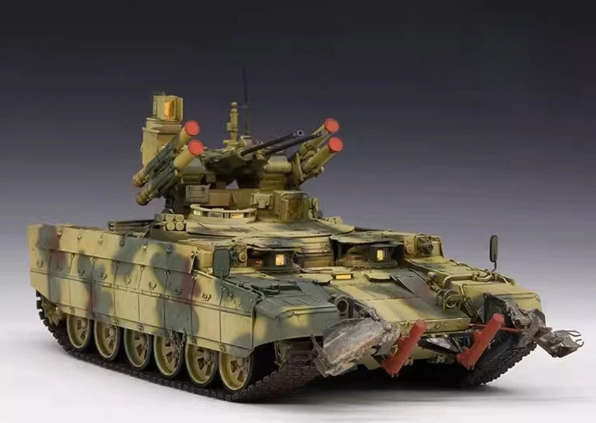 1/35 RUSSIAN 『TERMINATOR』 FIRE SUPPORT COMBAT VEHICLE BMPT プラモデル(TS-010) MENG Model(モンモデル) Russian Terminator, Fire Support Combat Vehicle BMPT - Meng