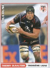 362 THIERRY DUSAUTOIR  # STADE TOULOUSAIN TOP 14 STICKER PANINI RUGBY 2015