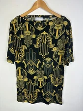 Authentic Ex Sample Piece Versace Collection  Tee Size 42