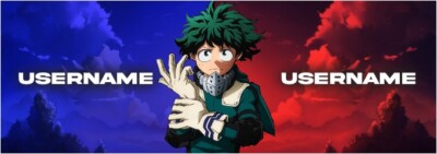 (FULL CUSTOM) Anime Banner - Custom Background - Custom Anime