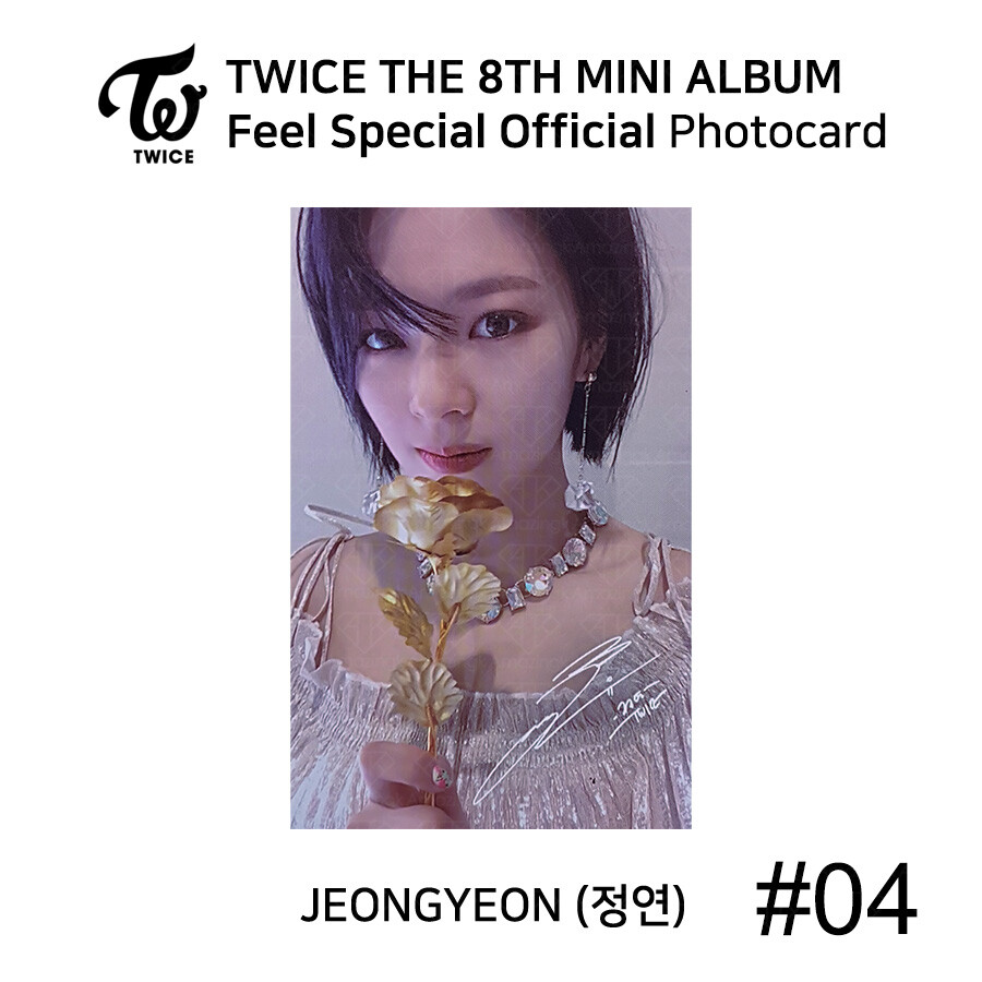 TWICE 8th Mini Album Feel Special Official Photocard JEONGYEON