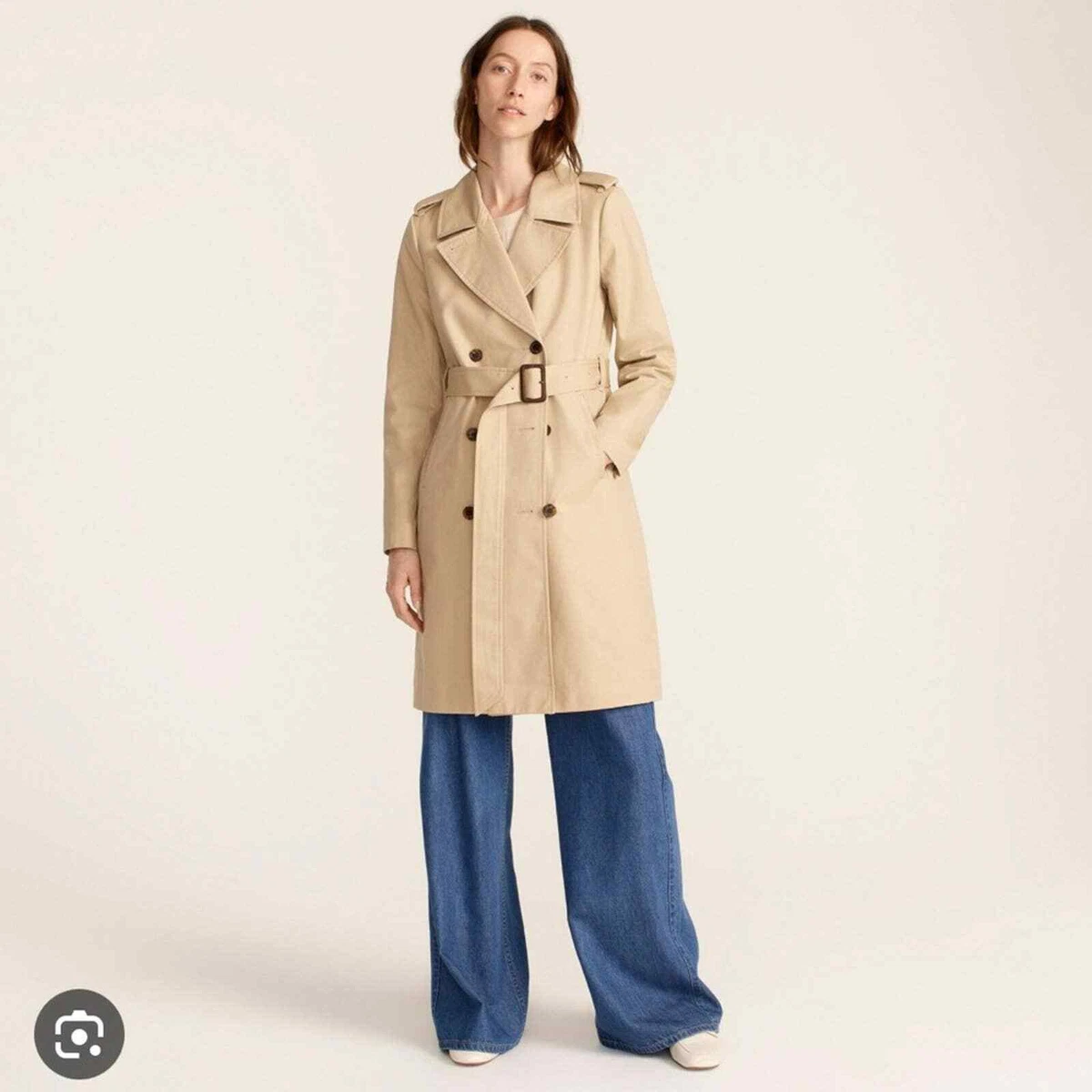 J crew tan coat cheap