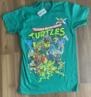 Teenage Mutant Ninja Turtle Mens Size Small Graphic Tee Short