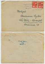 76581 - Brief - K&ouml;ln 15.5.1948 nach K&ouml;ln-Ehrenfeld - mit Inhalt
