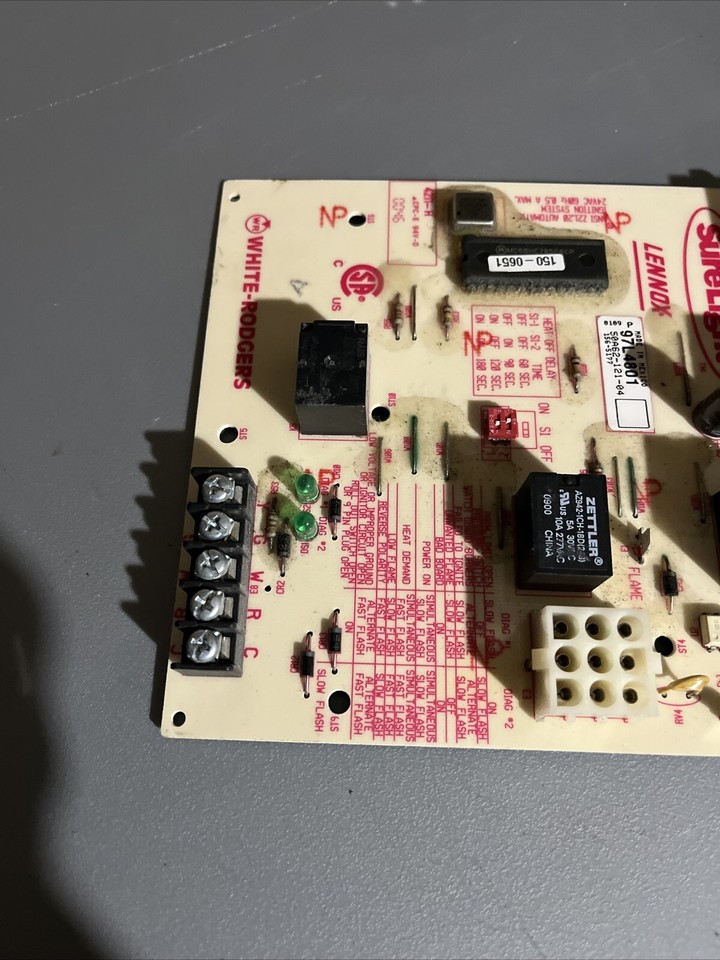 LENNOX 97L4801 Furnace Control Circuit Board White Rodgers 50A6212104
