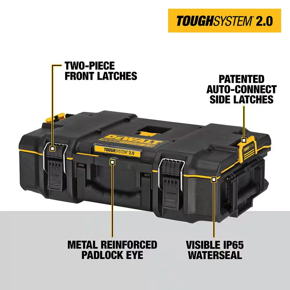 DEWALT TOUGHSYSTEM 2.0 22 In. W Small Modular Tool Box - Image 3 of 4
