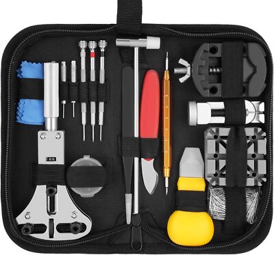 Uhrenwerkzeug Set, Uhr Batteriewechsel Uhren Reparatur Mit