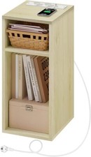 WOLTU Bedside Table Drawer Cabinet Small Side End Table Nightstand Storage Shelf