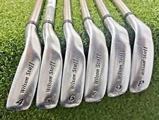 Wilson Staff Di7 Iron Set 4-PW (no 8i)  /  RH / TX-105 FS Uniflex Steel / jd6186
