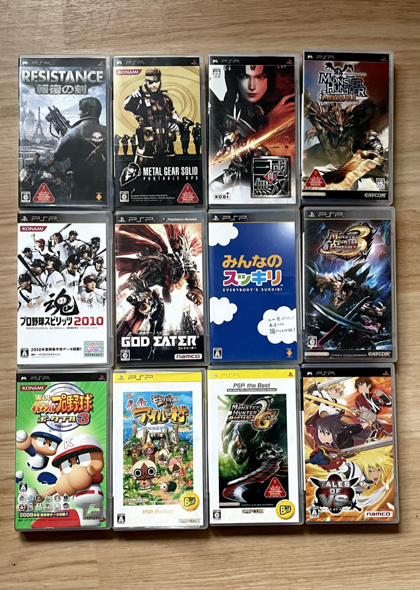 12x PSP games CIB (NTSC-Japan) | eBay