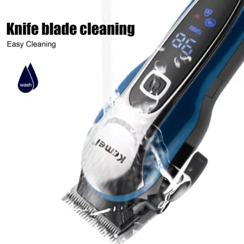 Updated Professional Hair Clippers Trimmer Kit Men Cutting Machine Barber Salon - Picture 6 of 13