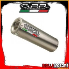 BMW S 1000 RR 1000 2009-2011 GPR MUFFLER APPROVED M3 TITANIUM NATURAL BMW.