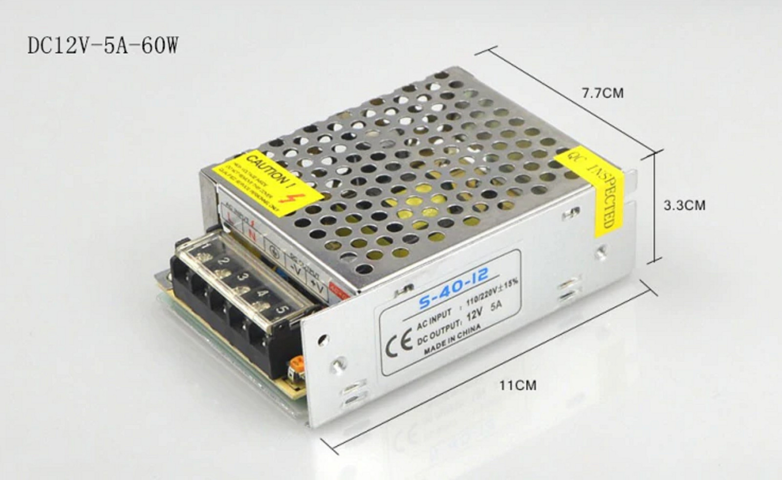 AC 110V 220V TO DC 5V 12V Power Supply Adapter 5A 10A LED Driver LED Strip