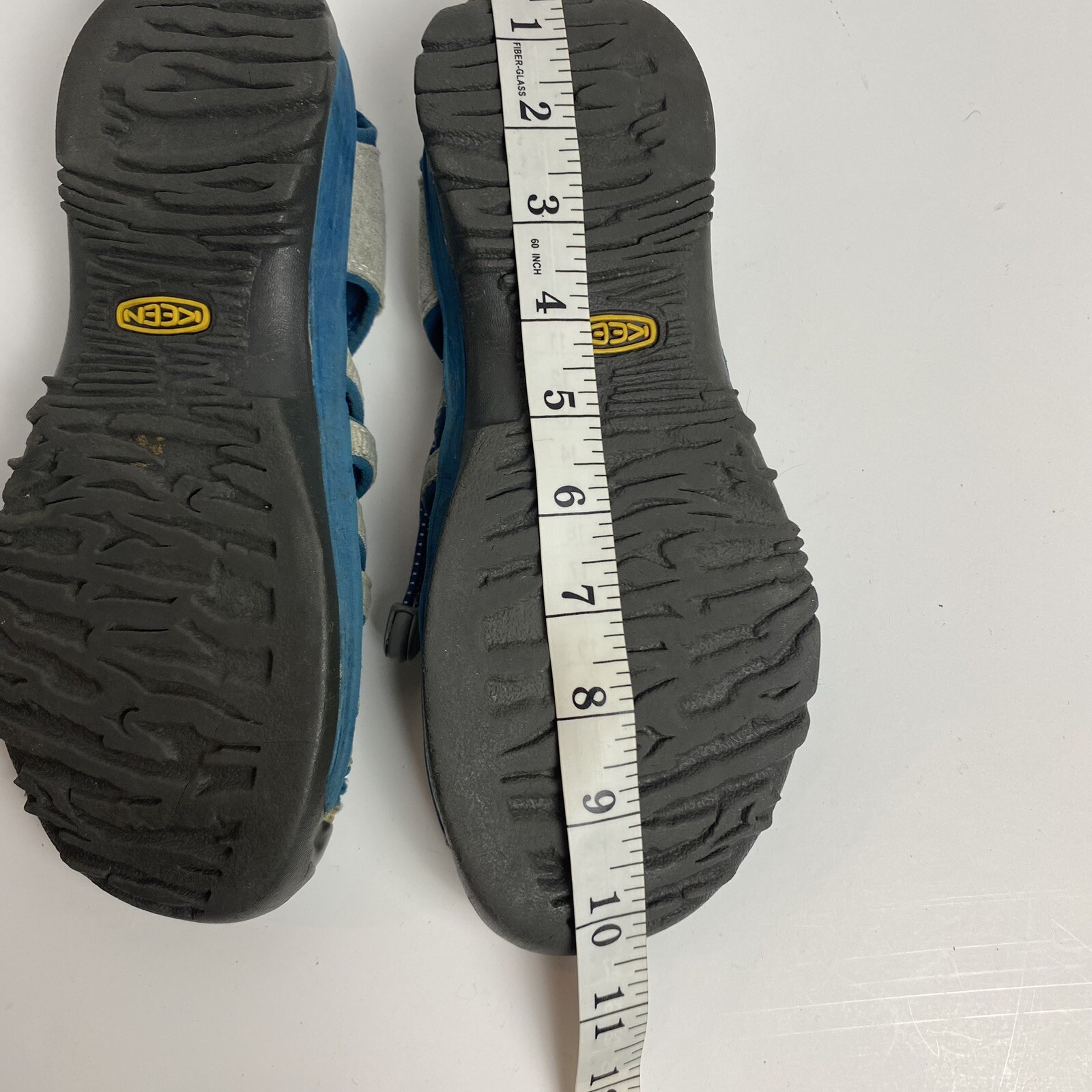 Sandali Keen donna taglia 9 Whisper impermeabili sportivi escursionismo blu grigio