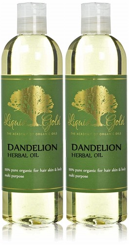 24 oz PREMIUM DANDELION HERBAL INFUSED OIL PURE ORGANIC ALL NATURAL SKIN CARE - 第 5/5 張圖片