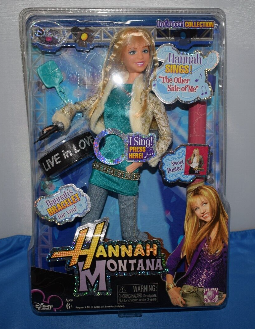 3 Disney Hannah Montana in Concert Collection Dolls 2007 for sale